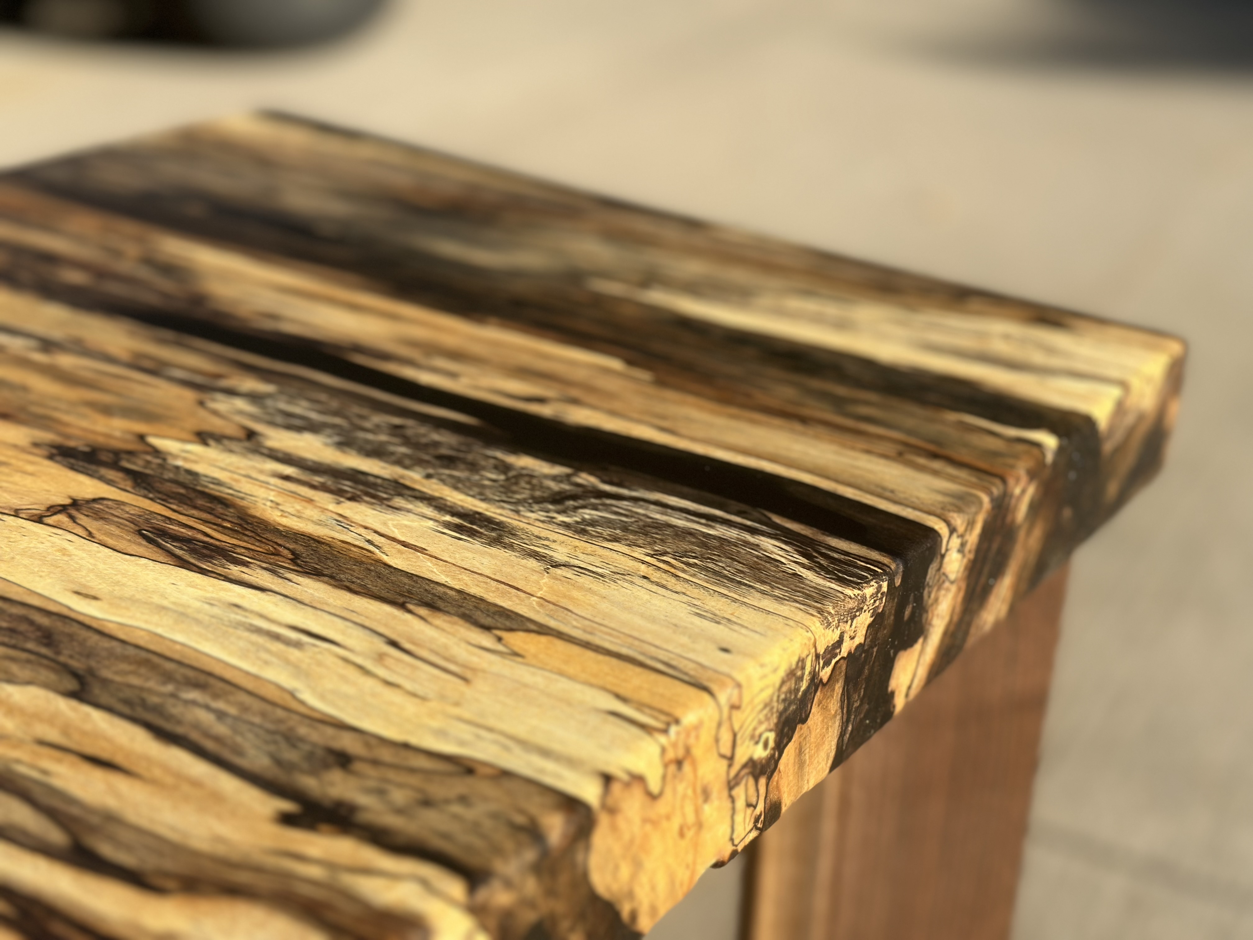 Spalted Maple End Table