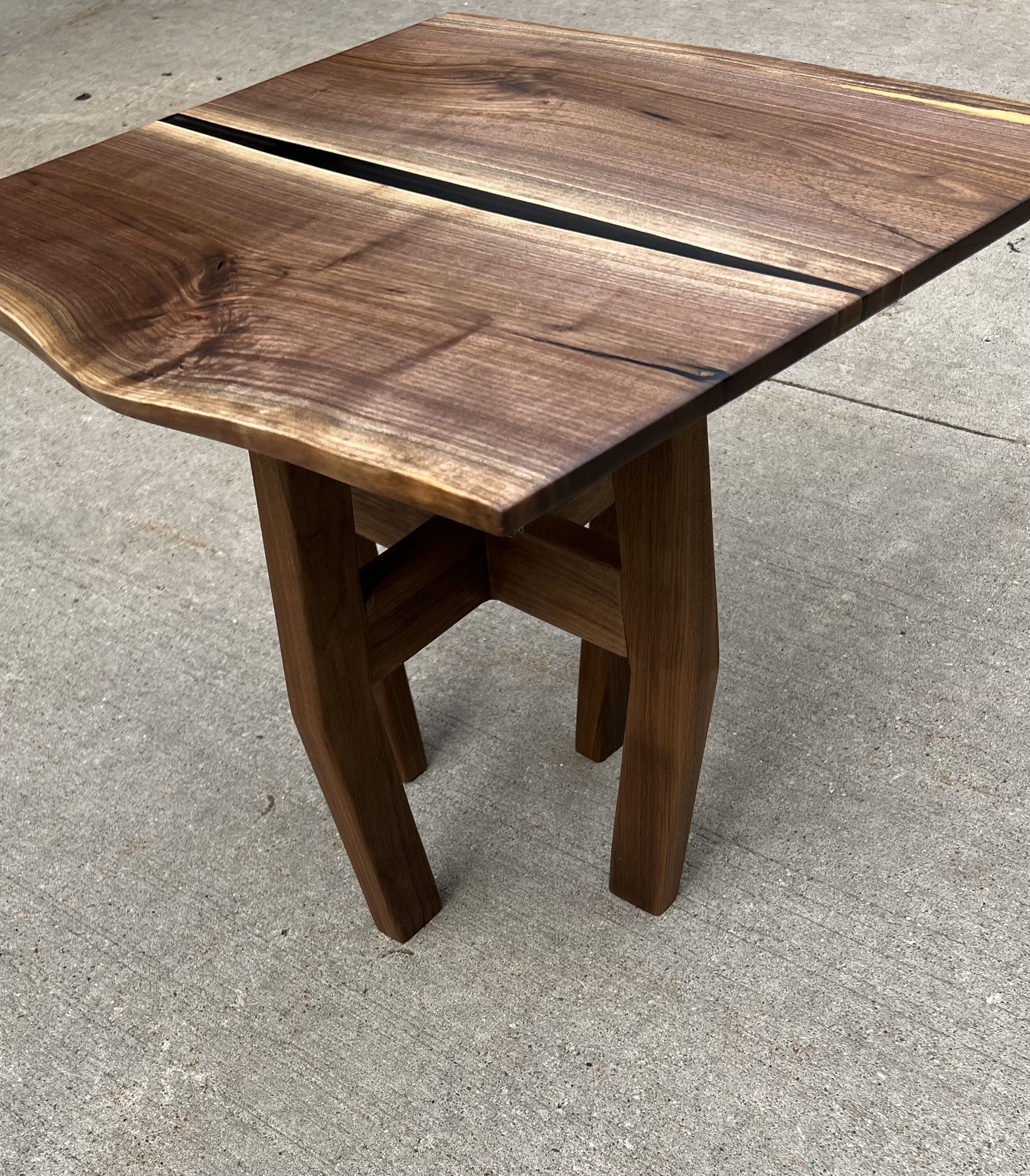 Walnut River End Table