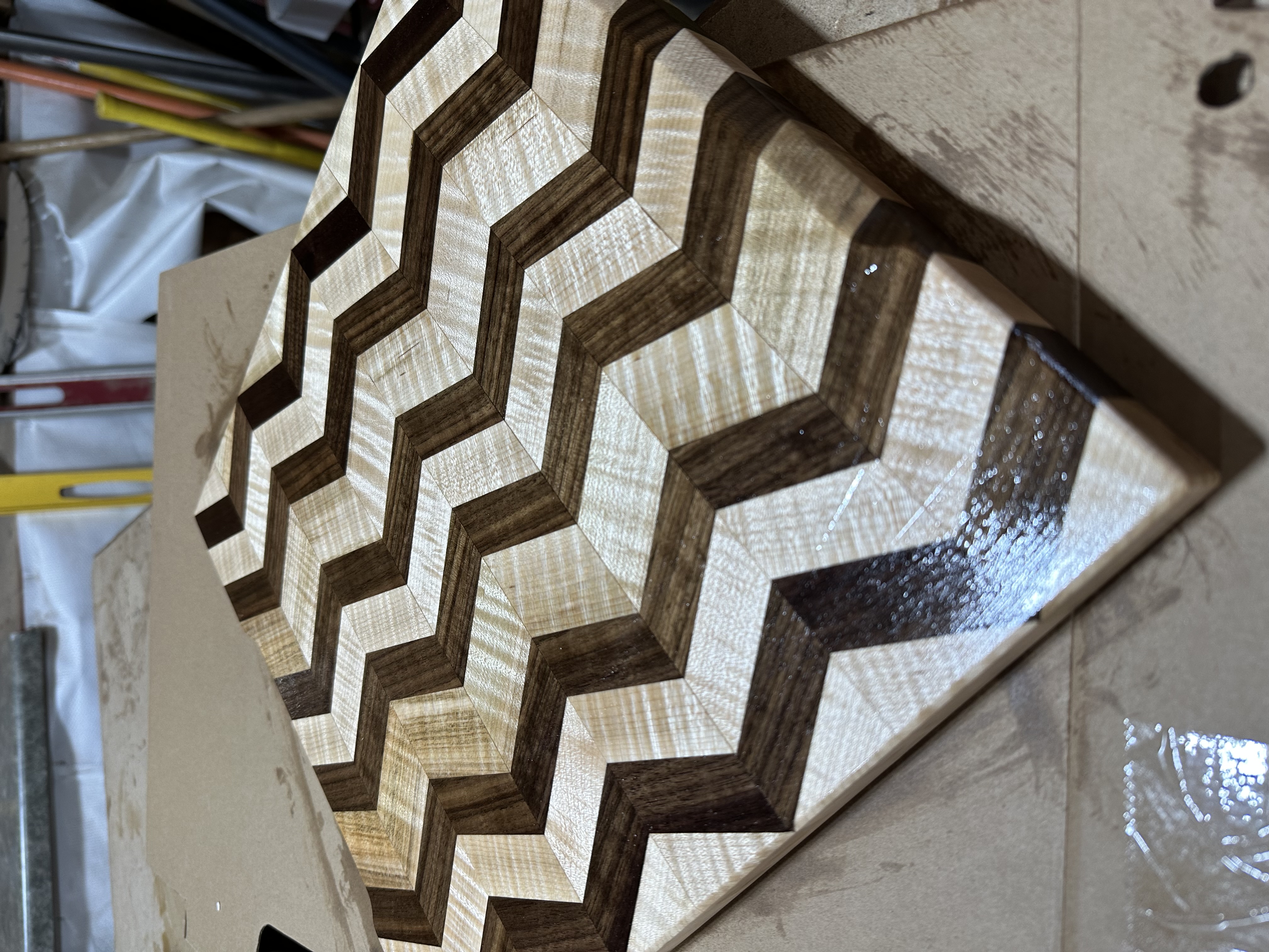 Chevron Cutting Board