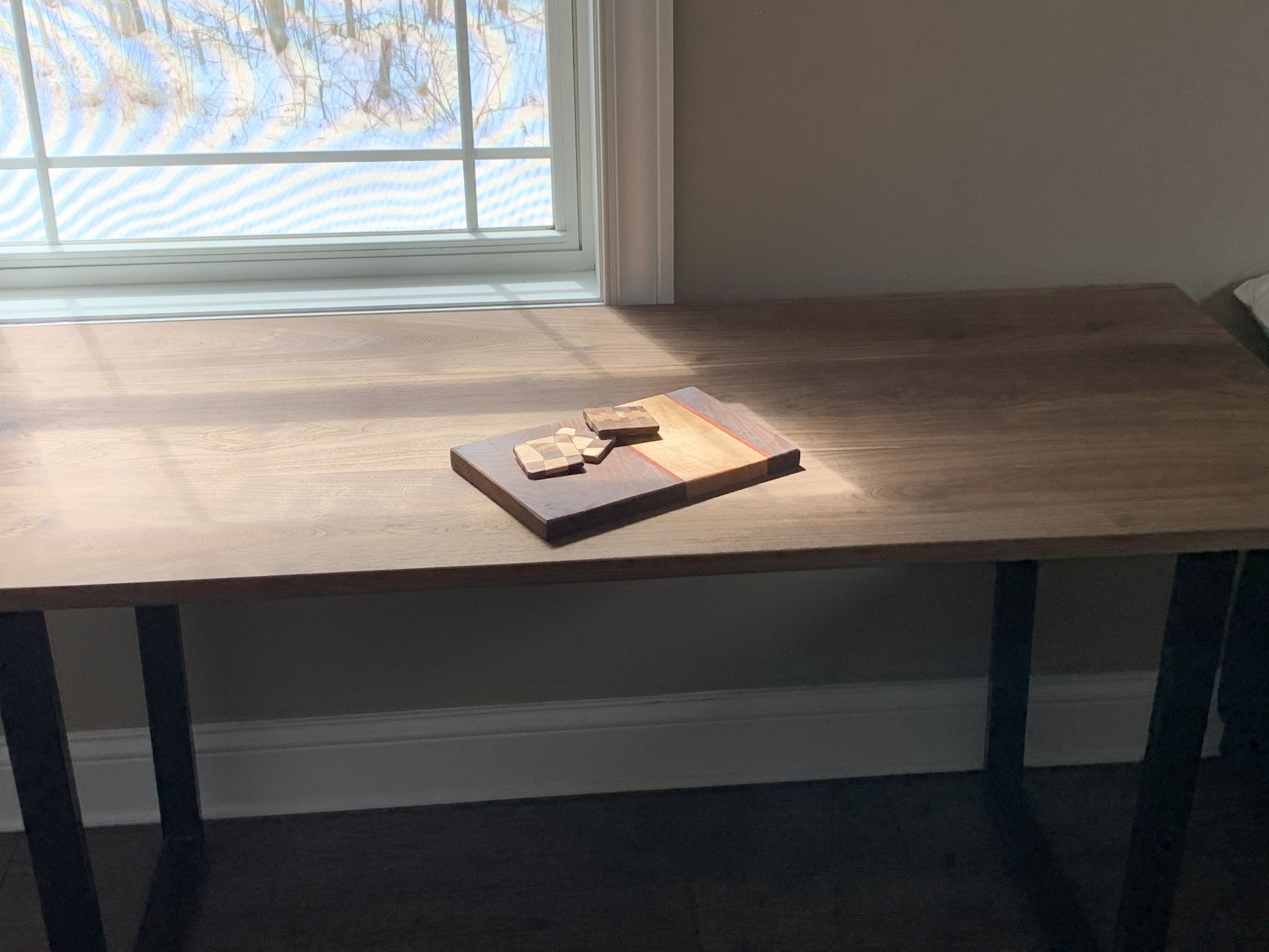 Simple Walnut Desk